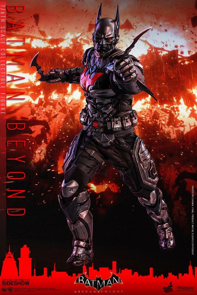Comics Hot Toys Video Game Masterpiece 1/6 Scale Figure - Batman Arkham Knight - Batman Beyond 14 Comics Hot Toys Video Game Masterpiece 1/6 Scale Figure - Batman Arkham Knight - Batman Beyond