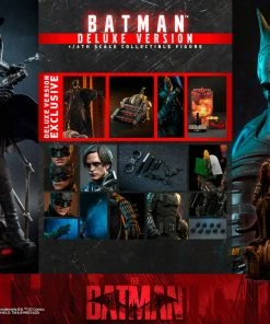 Hot Toys Movie Masterpiece 1/6 Scale Figure - The Batman - Batman Deluxe Edition Pre-Orders