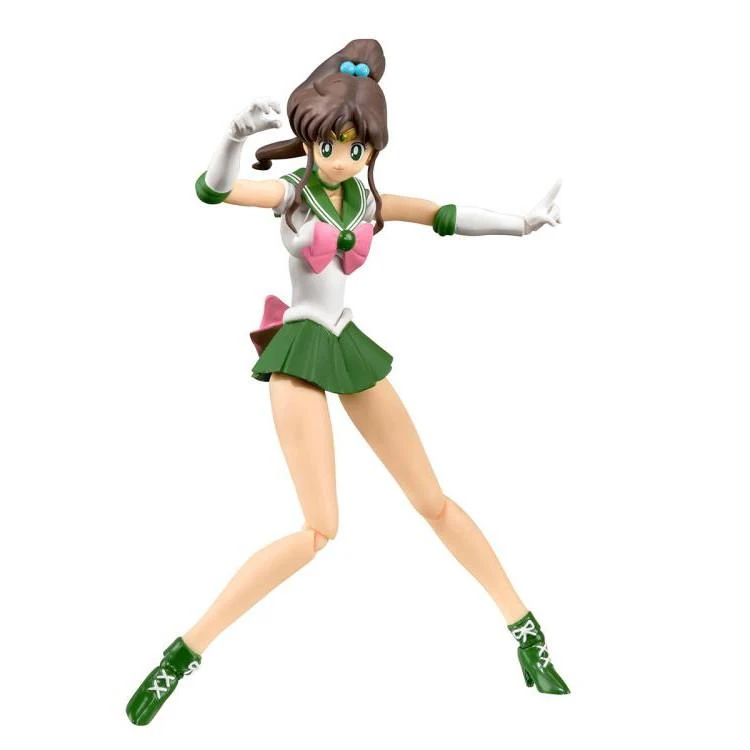 Bandai S.H. Figuarts Sailor Moon - Sailor Jupiter - Animation Color Edition "Pretty Guardian Sailor Moon" Anime 3 Bandai S.H. Figuarts Sailor Moon - Sailor Jupiter - Animation Color Edition "Pretty Guardian Sailor Moon" Anime