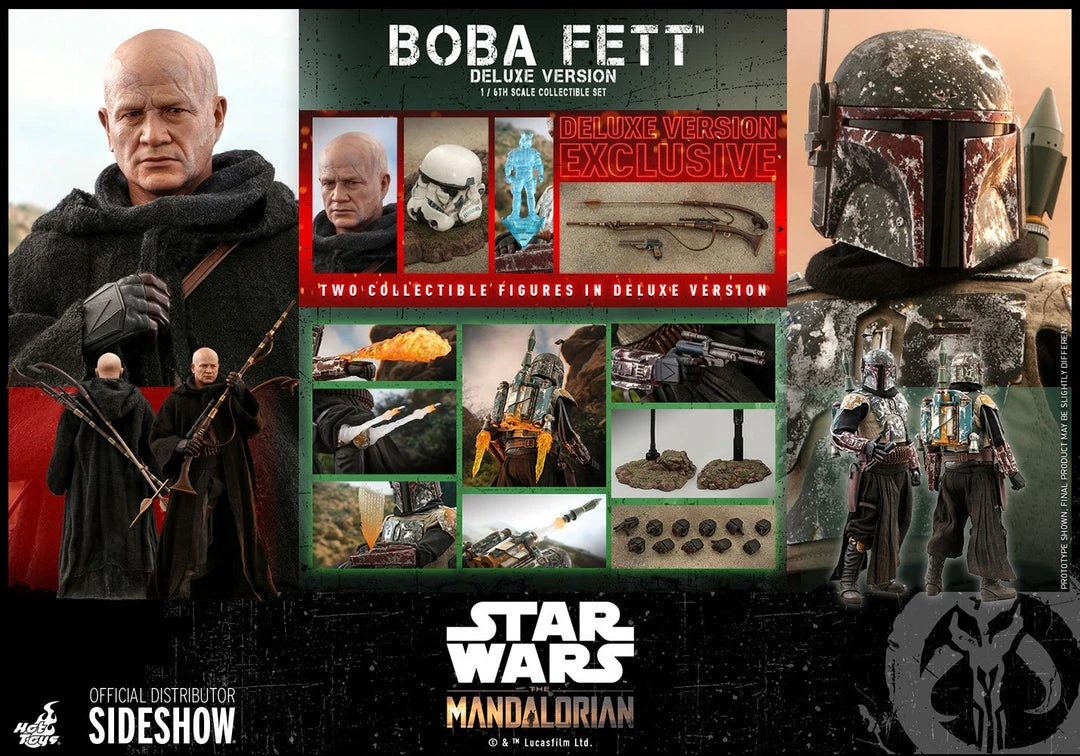 New Arrivals Hot Toys 1/6 Scale Television Masterpiece Series - The Mandalorian - Boba Fett (Deluxe Version) 27 New Arrivals Hot Toys 1/6 Scale Television Masterpiece Series - The Mandalorian - Boba Fett (Deluxe Version)