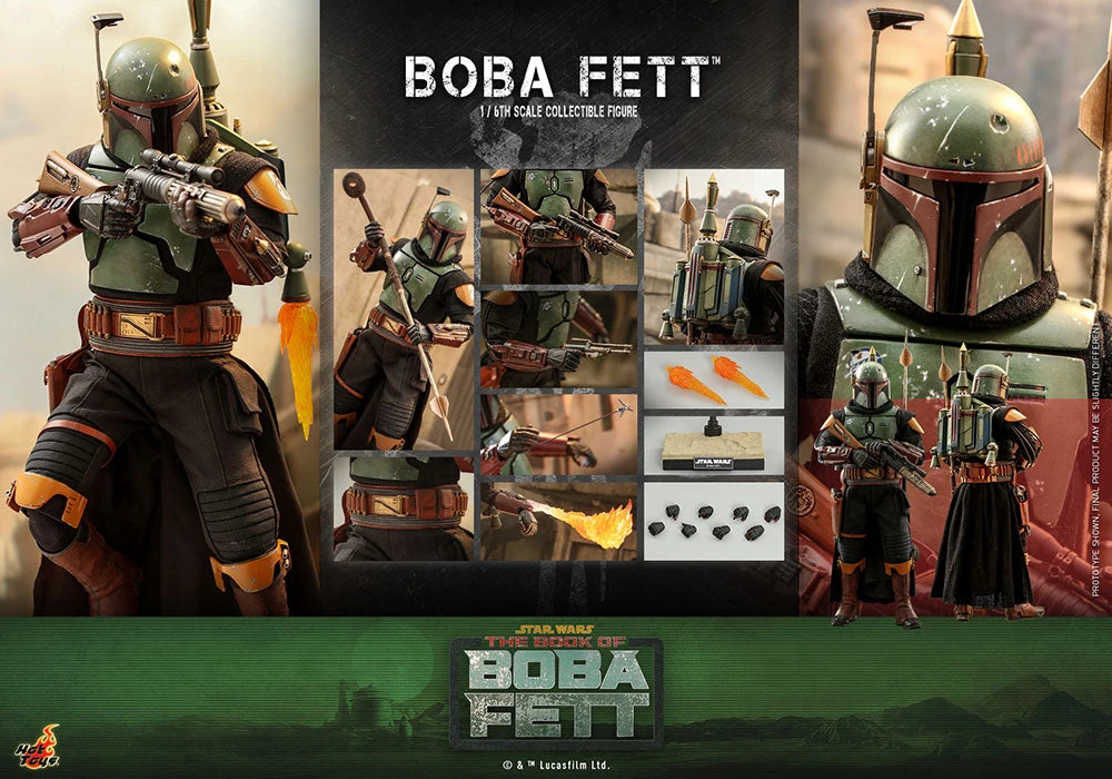 Hot Toys 1/6 Scale Television Masterpiece Series - Star Wars: The Book Of Boba - Boba Fett Pre-Orders 13 Hot Toys 1/6 Scale Television Masterpiece Series - Star Wars: The Book Of Boba - Boba Fett Pre-Orders