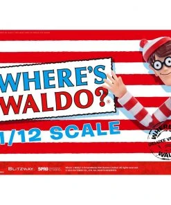 Blitzway Where's Waldo? MEGAHERO Waldo 1/12 Scale Deluxe Figure
