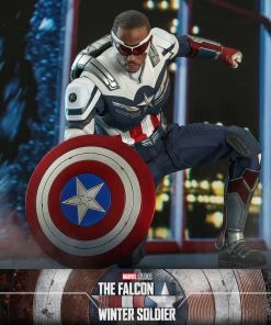 Pre-Orders Hot Toys - Captain America Sixth Scale Figure (The Falcon And The Winter Soldier)