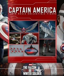 Pre-Orders Hot Toys - Captain America Sixth Scale Figure (The Falcon And The Winter Soldier)