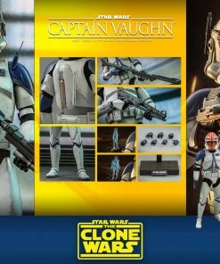 Hot Toys Television Masterpiece 1/6 Scale Figure - Captain Vaughn (The Clone Wars) Pre-Orders