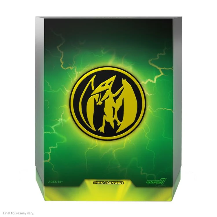 Super 7 Mighty Morphin Power Rangers Ultimates Pink Ranger 7 Super 7 Mighty Morphin Power Rangers Ultimates Pink Ranger