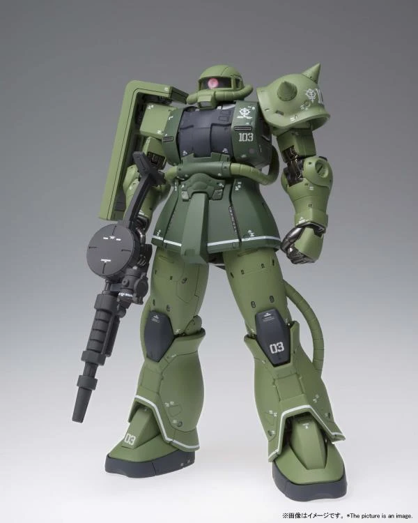 Bandai Gundam Fix Figuration Metal Composite - MS-06C Zaku II Type C 10 Bandai Gundam Fix Figuration Metal Composite - MS-06C Zaku II Type C
