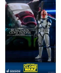 Movies / TV / Sports Hot Toys TV Masterpiece 1/6 Scale Figure - 501st Battalion Clone Trooper - Deluxe (The Clone Wars)