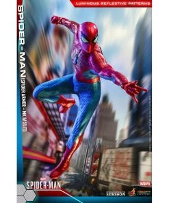 Comics Hot Toys - 1/6 Scale Figure - Spider-Man (Spider-Armor MK IV Suit)