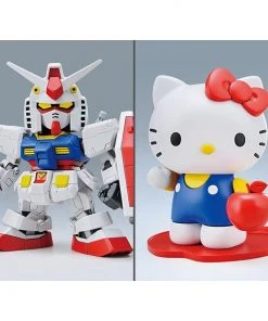 Bandai Gundam Vs Hello Kitty SD EX-Standard 016 RX-78-2 - Gundam & Hello Kitty Model Kit Set Anime