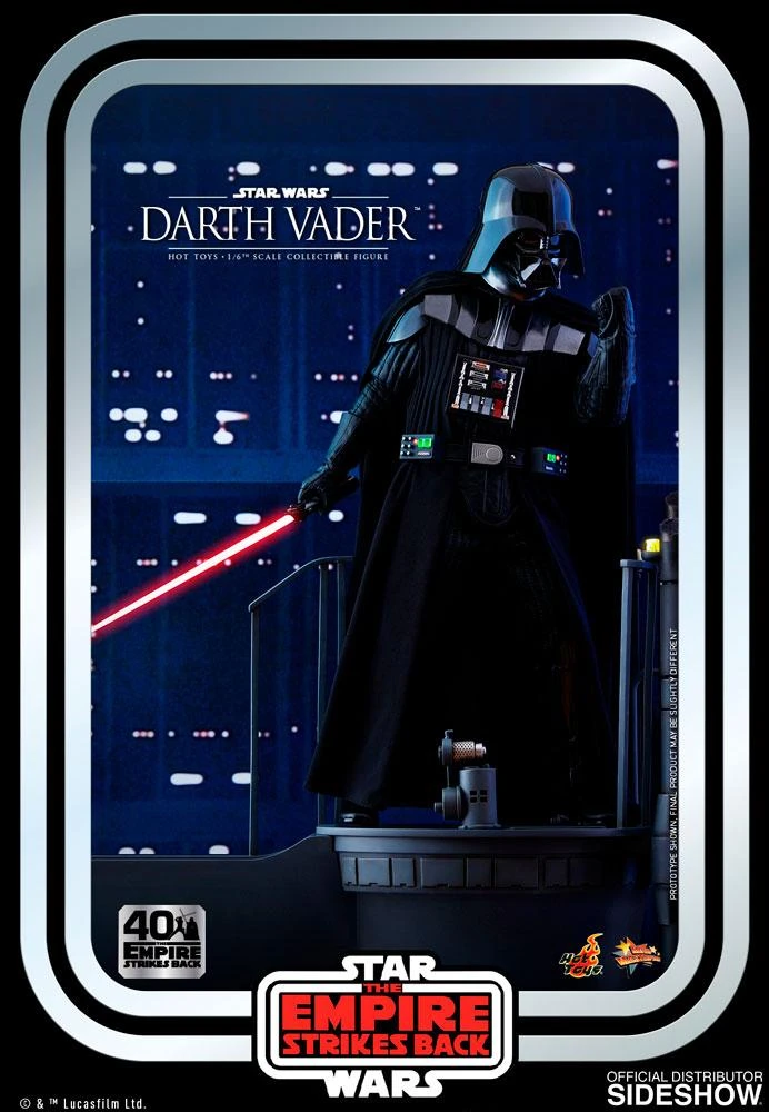 Hot Toys Movie Masterpiece - Star Wars: The Empire Strikes Back 40th Anniversary Collection - Darth Vader 12 Hot Toys Movie Masterpiece - Star Wars: The Empire Strikes Back 40th Anniversary Collection - Darth Vader