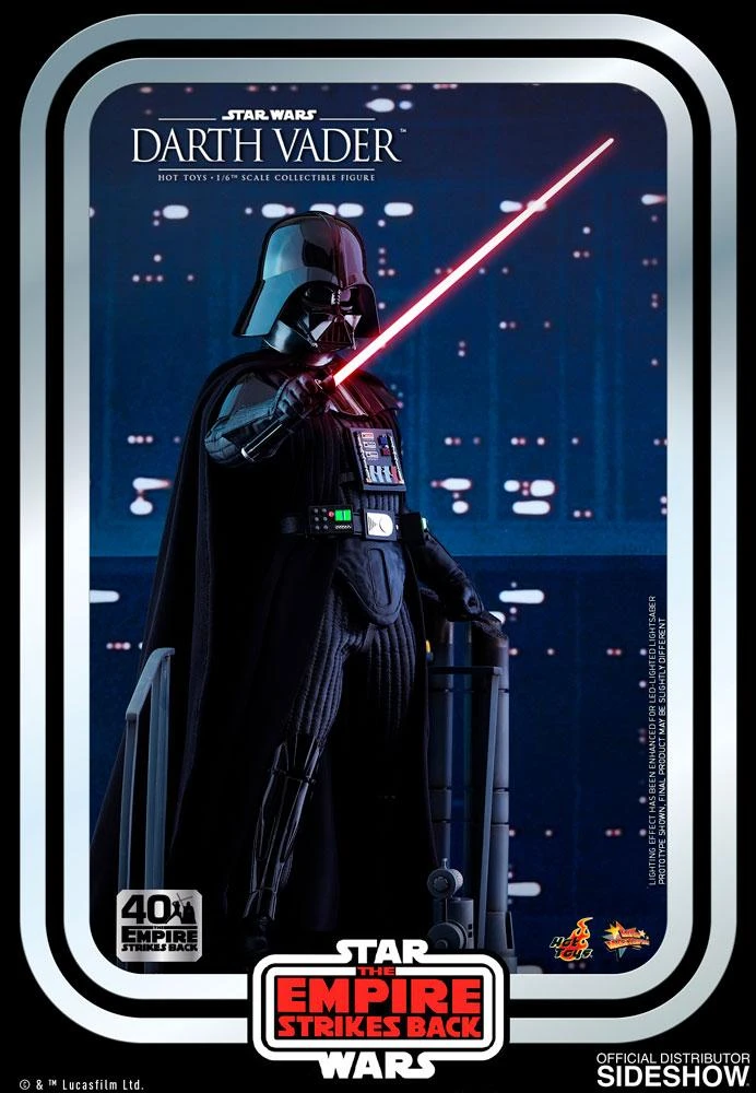 Hot Toys Movie Masterpiece - Star Wars: The Empire Strikes Back 40th Anniversary Collection - Darth Vader 16 Hot Toys Movie Masterpiece - Star Wars: The Empire Strikes Back 40th Anniversary Collection - Darth Vader