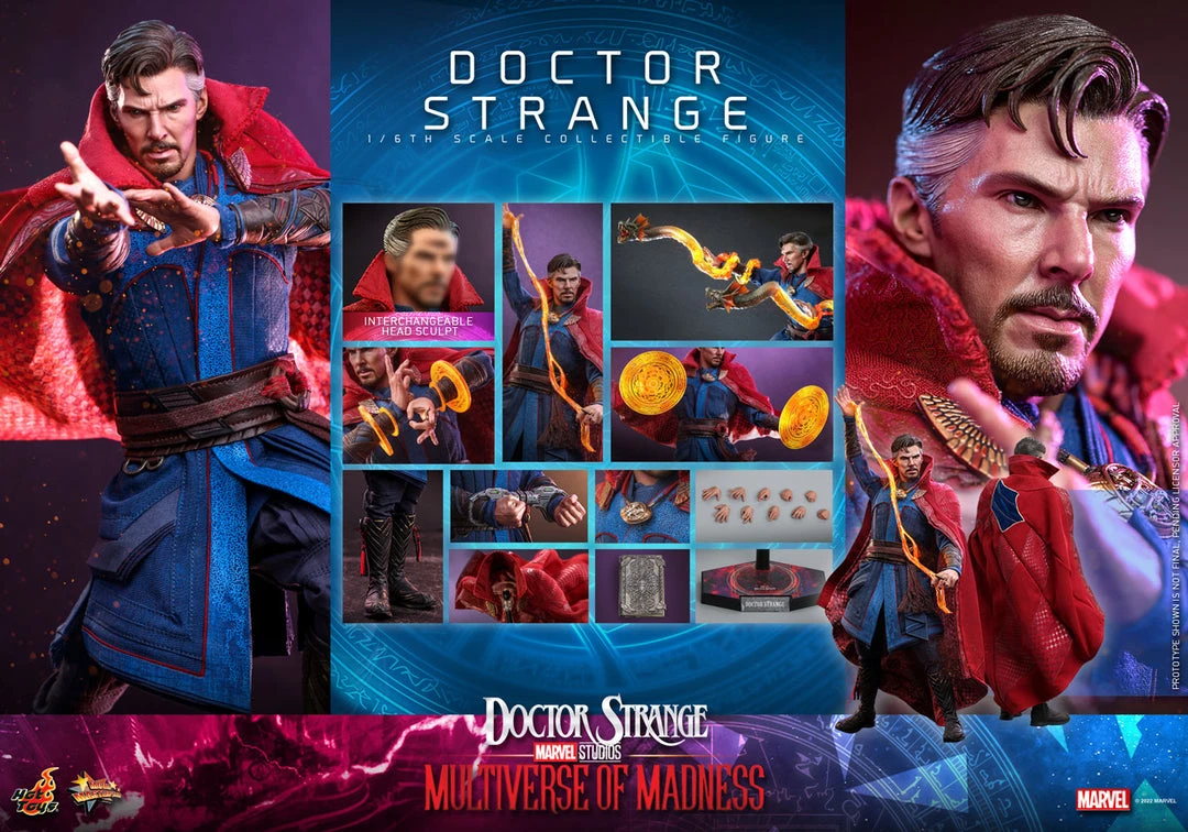 Pre-Orders Hot Toys - 1/6 Scale Figure - Doctor Strange - Doctor Strange In The Multiverse Of Madness 13 Pre-Orders Hot Toys - 1/6 Scale Figure - Doctor Strange - Doctor Strange In The Multiverse Of Madness