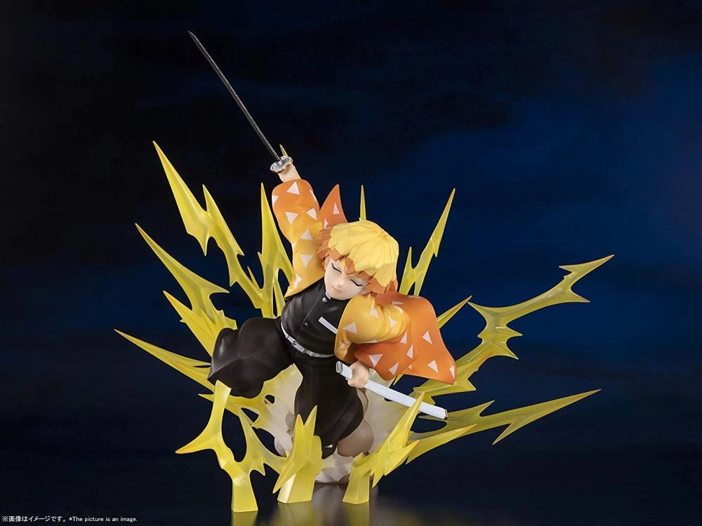 Bandai Demon Slayer: Kimetsu No Yaiba FiguartsZERO - Agatsuma Zenitsu Thunder Breathing (Breath Of Thunder) New Arrivals 3 Bandai Demon Slayer: Kimetsu No Yaiba FiguartsZERO - Agatsuma Zenitsu Thunder Breathing (Breath Of Thunder) New Arrivals