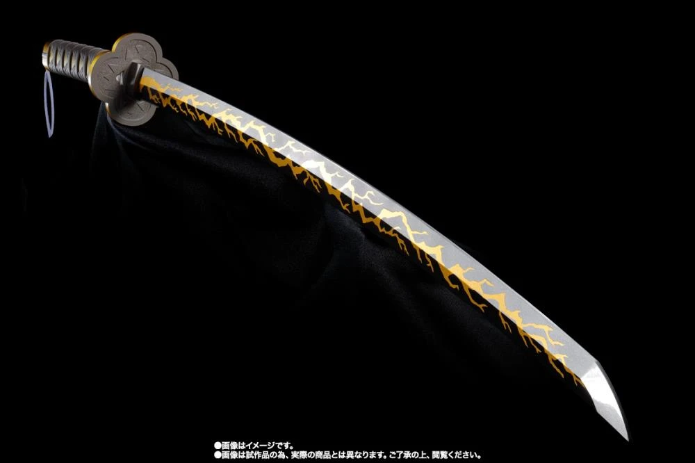 Bandai Demon Slayer: Kimetsu No Yaiba Proplica - Agatsuma Zenitsu Nichirin Sword 11 Bandai Demon Slayer: Kimetsu No Yaiba Proplica - Agatsuma Zenitsu Nichirin Sword