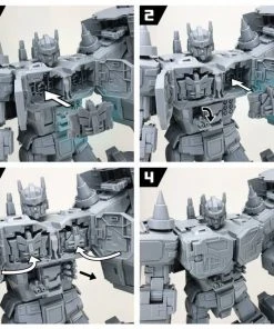 Fans Hobby Master Builder Series MB-08 Double Evil Transformers