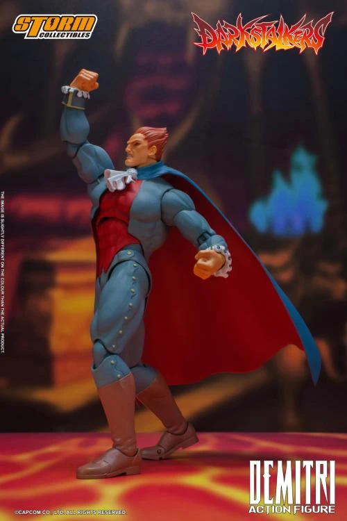 Storm Collectibles - Darkstalkers Demitri Maximoff 1/12 Scale Figure Video Games 16 Storm Collectibles - Darkstalkers Demitri Maximoff 1/12 Scale Figure Video Games