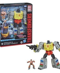 Hasbro Movies / TV / Sports Transformers Studio Series 86 - Leader Grimlock & Autobot Wheelie 10 Hasbro Movies / TV / Sports Transformers Studio Series 86 - Leader Grimlock & Autobot Wheelie