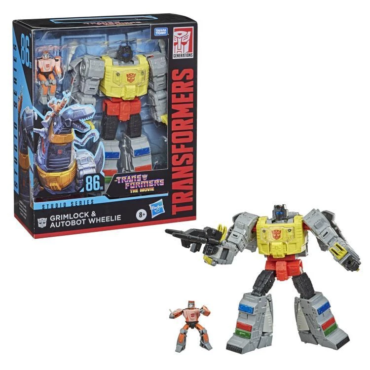 Hasbro Movies / TV / Sports Transformers Studio Series 86 - Leader Grimlock & Autobot Wheelie 6 Hasbro Movies / TV / Sports Transformers Studio Series 86 - Leader Grimlock & Autobot Wheelie