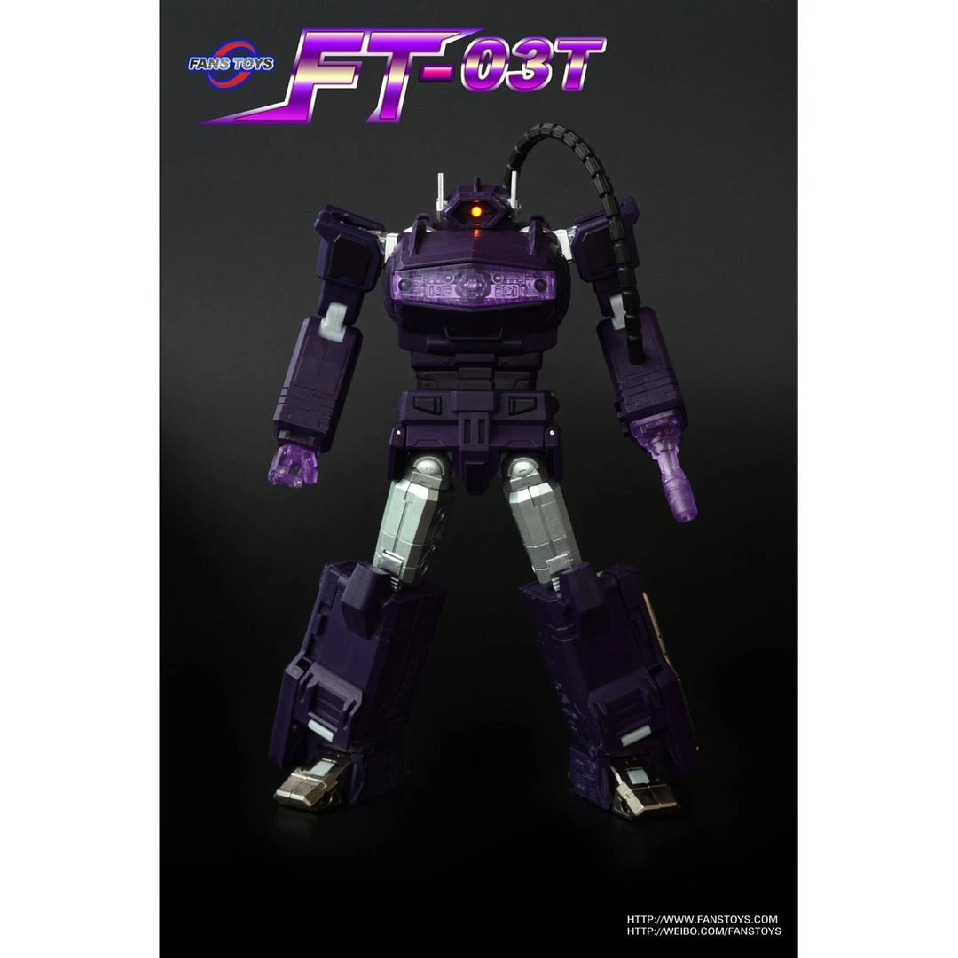 Transformers Fans Toys FT-03T Purple Quake Wave Toy Color 3 Transformers Fans Toys FT-03T Purple Quake Wave Toy Color