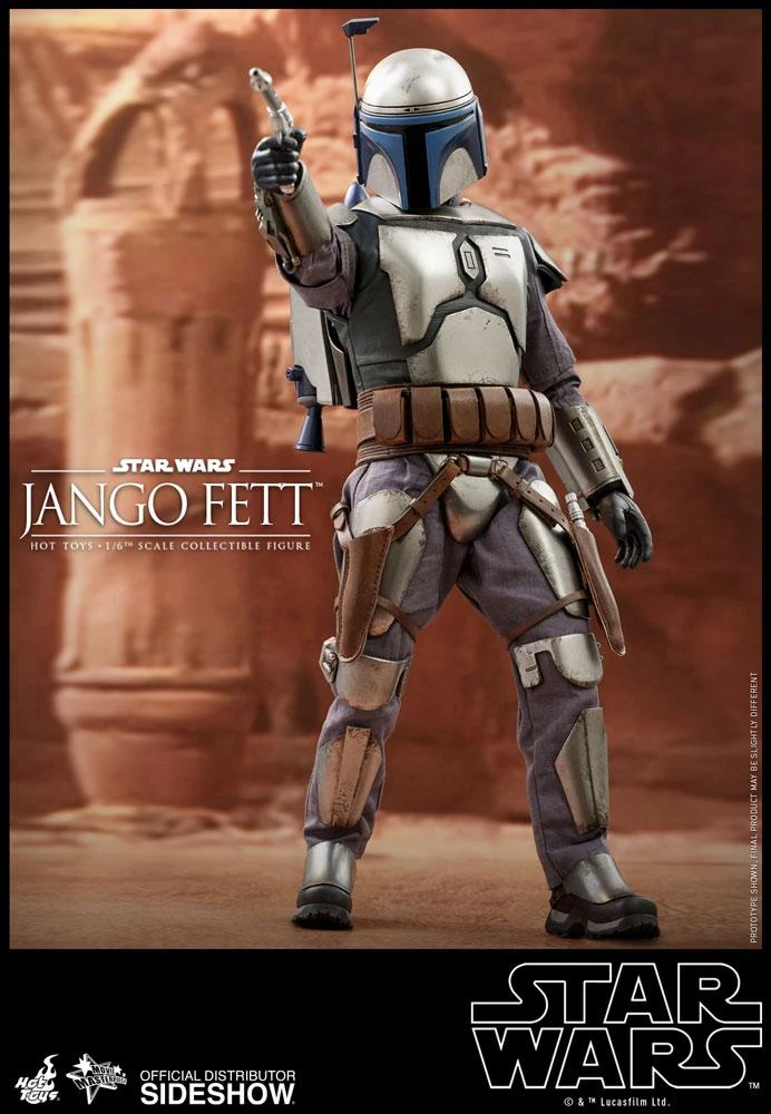 Hot Toys Movie Masterpiece 1/6 Scale Figure - Jango Fett (Star Wars Episode II: Attack Of The Clones) 14 Hot Toys Movie Masterpiece 1/6 Scale Figure - Jango Fett (Star Wars Episode II: Attack Of The Clones)