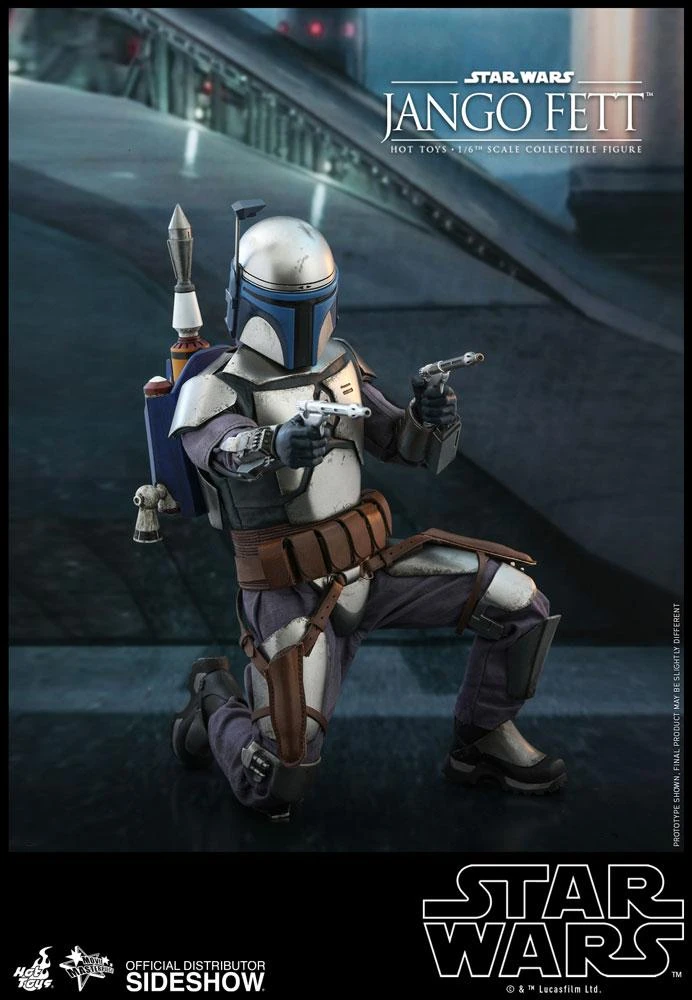 Hot Toys Movie Masterpiece 1/6 Scale Figure - Jango Fett (Star Wars Episode II: Attack Of The Clones) 6 Hot Toys Movie Masterpiece 1/6 Scale Figure - Jango Fett (Star Wars Episode II: Attack Of The Clones)