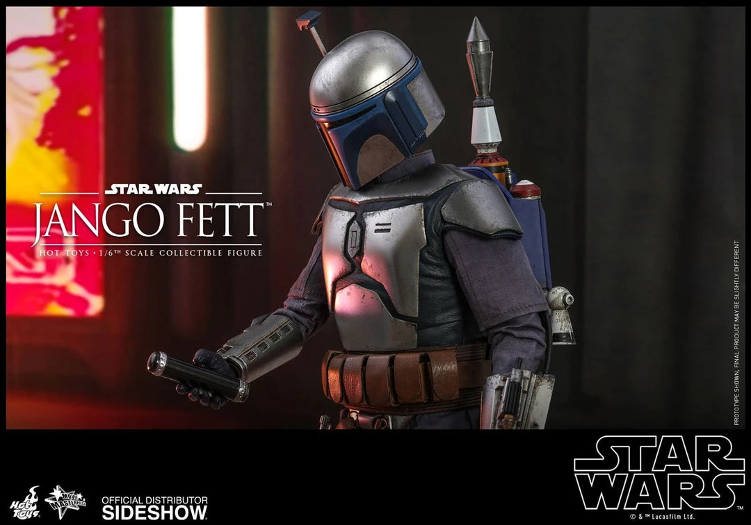 Hot Toys Movie Masterpiece 1/6 Scale Figure - Jango Fett (Star Wars Episode II: Attack Of The Clones) 18 Hot Toys Movie Masterpiece 1/6 Scale Figure - Jango Fett (Star Wars Episode II: Attack Of The Clones)