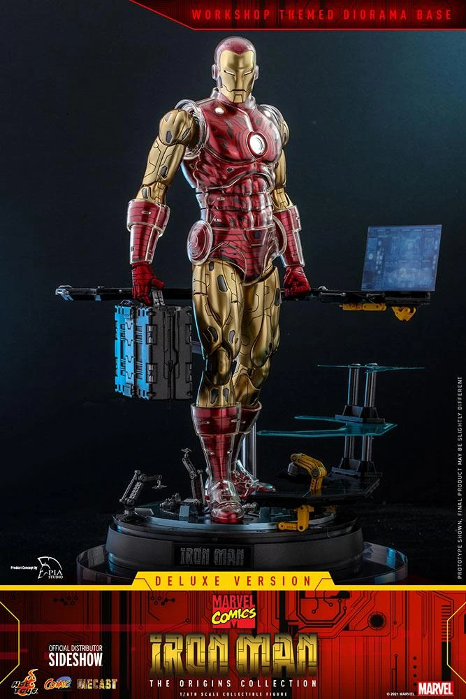 Hot Toys Comics Masterpiece Series Diecast - Iron Man (Deluxe) Pre-Orders 13 Hot Toys Comics Masterpiece Series Diecast - Iron Man (Deluxe) Pre-Orders