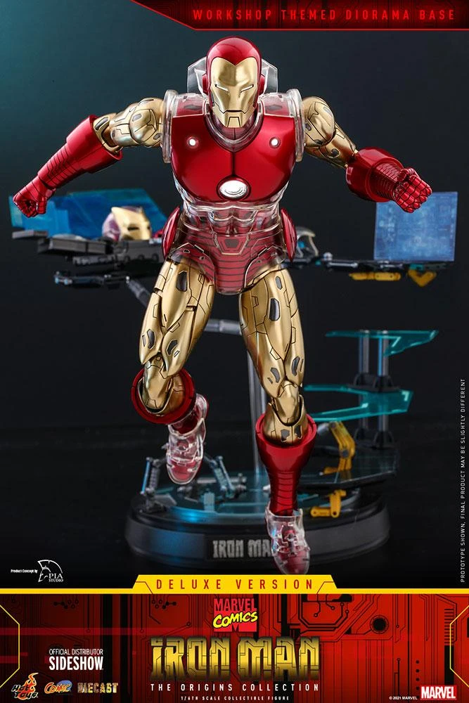 Hot Toys Comics Masterpiece Series Diecast - Iron Man (Deluxe) Pre-Orders 16 Hot Toys Comics Masterpiece Series Diecast - Iron Man (Deluxe) Pre-Orders