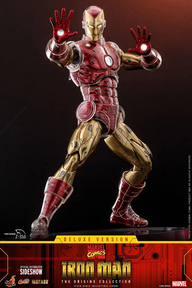 Hot Toys Comics Masterpiece Series Diecast - Iron Man (Deluxe) Pre-Orders 12 Hot Toys Comics Masterpiece Series Diecast - Iron Man (Deluxe) Pre-Orders