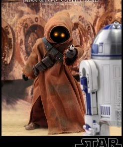 Hot Toys Movie Masterpiece 1/6 Scale Figure - Star Wars Episode IV: A New Hope - Jawa & EG-6 Power Droid Movies / TV / Sports