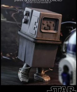 Hot Toys Movie Masterpiece 1/6 Scale Figure - Star Wars Episode IV: A New Hope - Jawa & EG-6 Power Droid Movies / TV / Sports