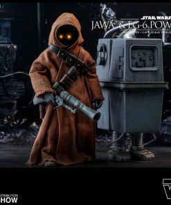 Hot Toys Movie Masterpiece 1/6 Scale Figure - Star Wars Episode IV: A New Hope - Jawa & EG-6 Power Droid Movies / TV / Sports