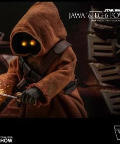 Hot Toys Movie Masterpiece 1/6 Scale Figure - Star Wars Episode IV: A New Hope - Jawa & EG-6 Power Droid Movies / TV / Sports