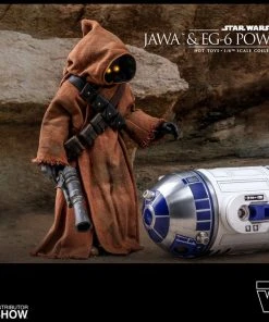 Hot Toys Movie Masterpiece 1/6 Scale Figure - Star Wars Episode IV: A New Hope - Jawa & EG-6 Power Droid Movies / TV / Sports