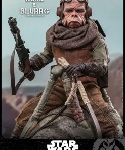 Pre-Orders Hot Toys - Kuiil & Blurrg™ Sixth Scale Figure (The Mandalorian)