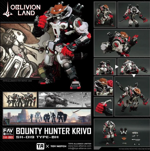 Toys Alliance - Oblivion Land - FAV-OB01 Bounty Hunter Krivo 10 Toys Alliance - Oblivion Land - FAV-OB01 Bounty Hunter Krivo