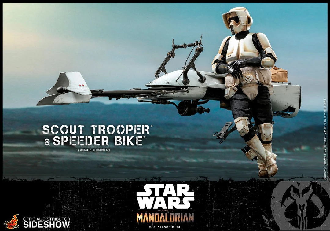 Hot Toys - The Mandalorian - Scout Trooper And Speeder Bike Movies / TV / Sports 7 Hot Toys - The Mandalorian - Scout Trooper And Speeder Bike Movies / TV / Sports