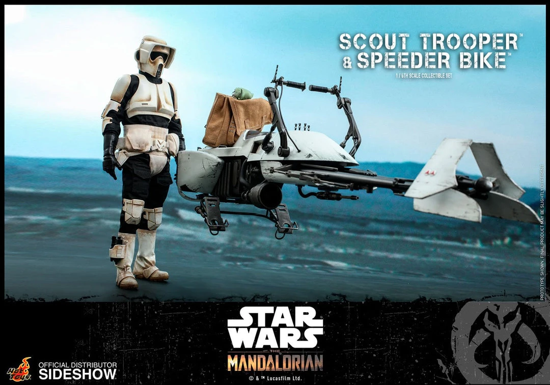 Hot Toys - The Mandalorian - Scout Trooper And Speeder Bike Movies / TV / Sports 13 Hot Toys - The Mandalorian - Scout Trooper And Speeder Bike Movies / TV / Sports