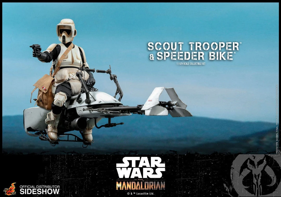 Hot Toys - The Mandalorian - Scout Trooper And Speeder Bike Movies / TV / Sports 8 Hot Toys - The Mandalorian - Scout Trooper And Speeder Bike Movies / TV / Sports