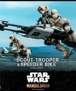 Hot Toys - The Mandalorian - Scout Trooper And Speeder Bike Movies / TV / Sports 43 Hot Toys - The Mandalorian - Scout Trooper And Speeder Bike Movies / TV / Sports