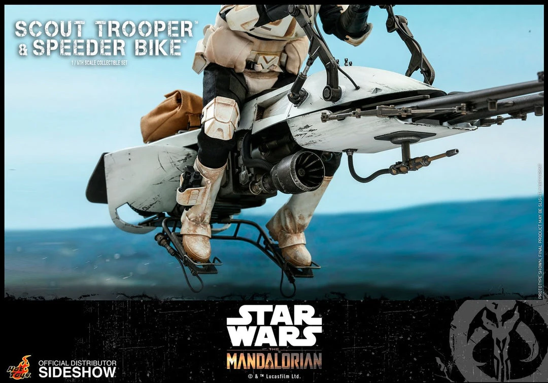 Hot Toys - The Mandalorian - Scout Trooper And Speeder Bike Movies / TV / Sports 17 Hot Toys - The Mandalorian - Scout Trooper And Speeder Bike Movies / TV / Sports