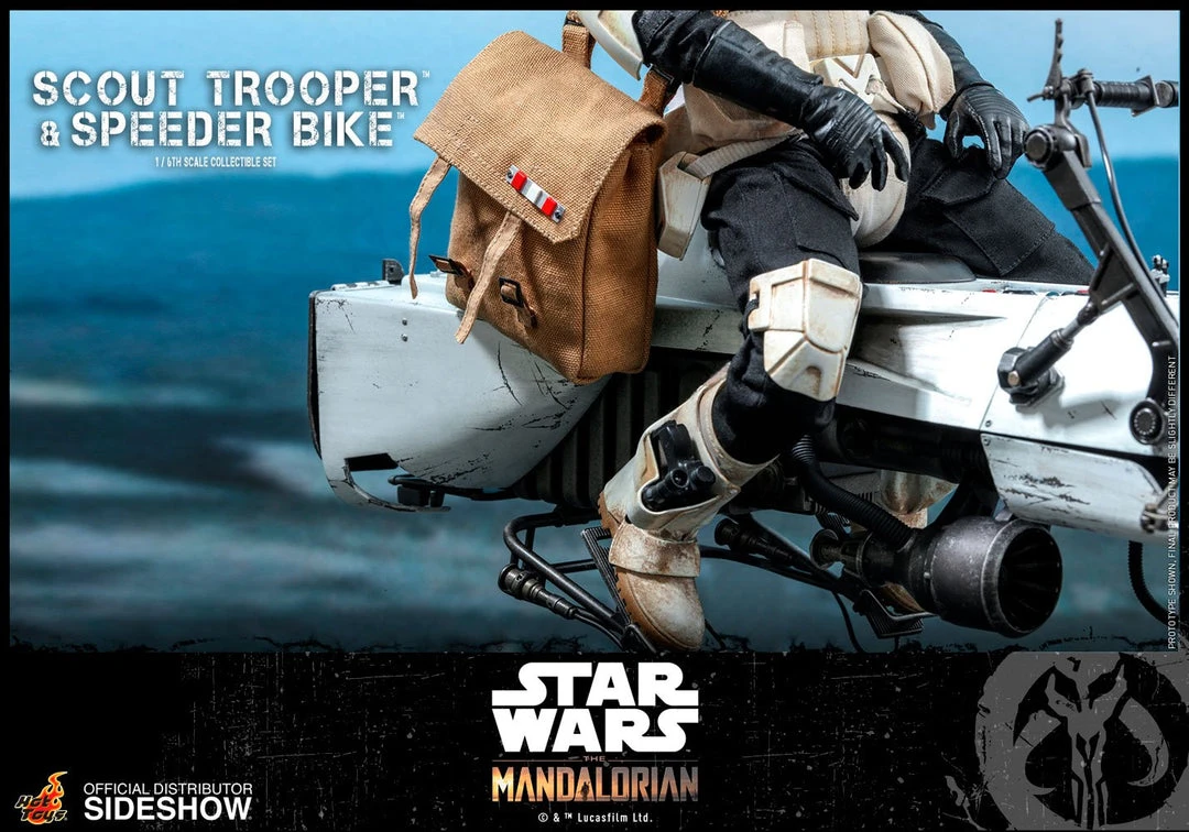 Hot Toys - The Mandalorian - Scout Trooper And Speeder Bike Movies / TV / Sports 22 Hot Toys - The Mandalorian - Scout Trooper And Speeder Bike Movies / TV / Sports