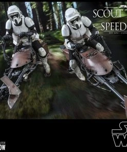 Hot Toys Movie Masterpiece - 1/6 Scale Scout Trooper And Speeder Bike (Episode VI: Return Of The Jedi)