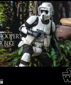 Hot Toys Movie Masterpiece - 1/6 Scale Scout Trooper And Speeder Bike (Episode VI: Return Of The Jedi)