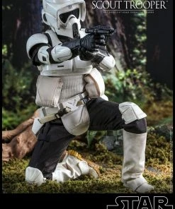 Hot Toys Movie Masterpiece - 1/6 Scale Scout Trooper (Star Wars Episode VI: Return Of The Jedi)