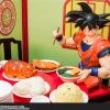 Bandai S.H. Figuarts DragonBall Z - Goku Hara Hachi Bun Me Eating Scene Set Anime