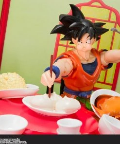 Bandai S.H. Figuarts DragonBall Z - Goku Hara Hachi Bun Me Eating Scene Set Anime