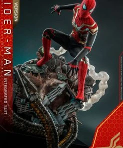 Hot Toys Movie Masterpiece 1/6 Scale Figure - Spider-Man (Integrated Suit) Deluxe Version - Spider-Man: No Way Home Pre-Orders