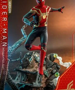 Hot Toys Movie Masterpiece 1/6 Scale Figure - Spider-Man (Integrated Suit) Deluxe Version - Spider-Man: No Way Home Pre-Orders